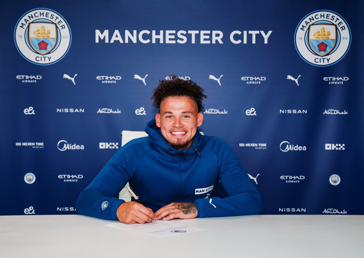 Kalvin Phillips signing a long-term deal with Manchester City